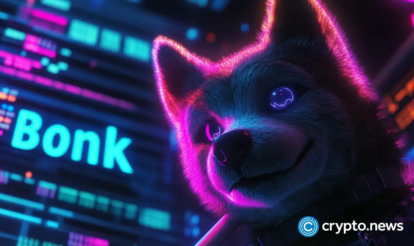 Bonk（Bonk）加密价格下跌，因为利润以凹痕公牛的势头